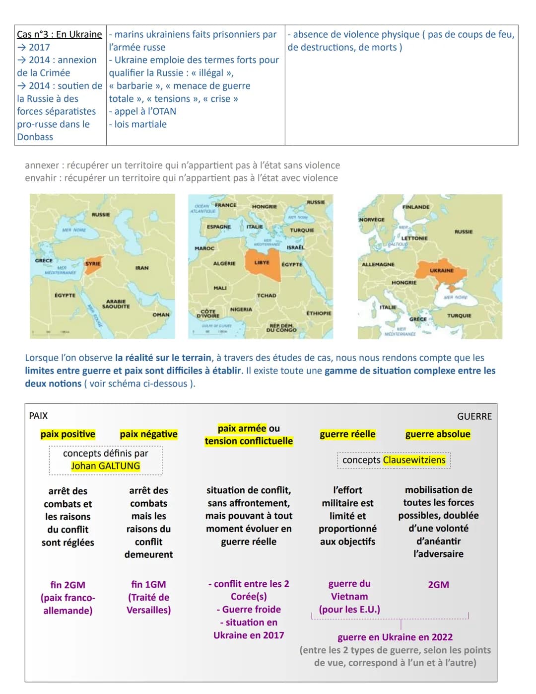 Thème 1: Faire la guerre, faire la paix: formes de conflits et modes de résolution

Introduction: au thème 1

Introduction: définition et ty