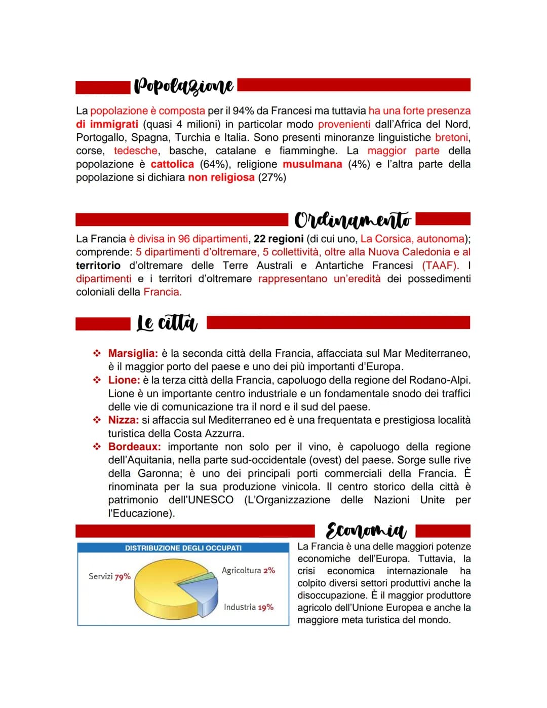 # Regione

Francese

Alla Regione Francese appartengono la Francia, il Principato di Monaco, il Belgio,
i Paesi Bassi e il Lussemburgo (ulti