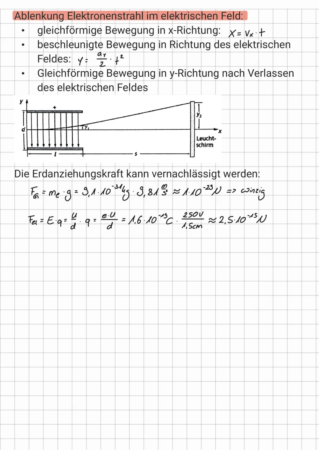 # Elektrisches Feld
Eigenschaften Feldlinien:
- Feldlinien laufen von + nach - und haben einen Anfang
und ein Ende
- Feldlinien kreuzen und 