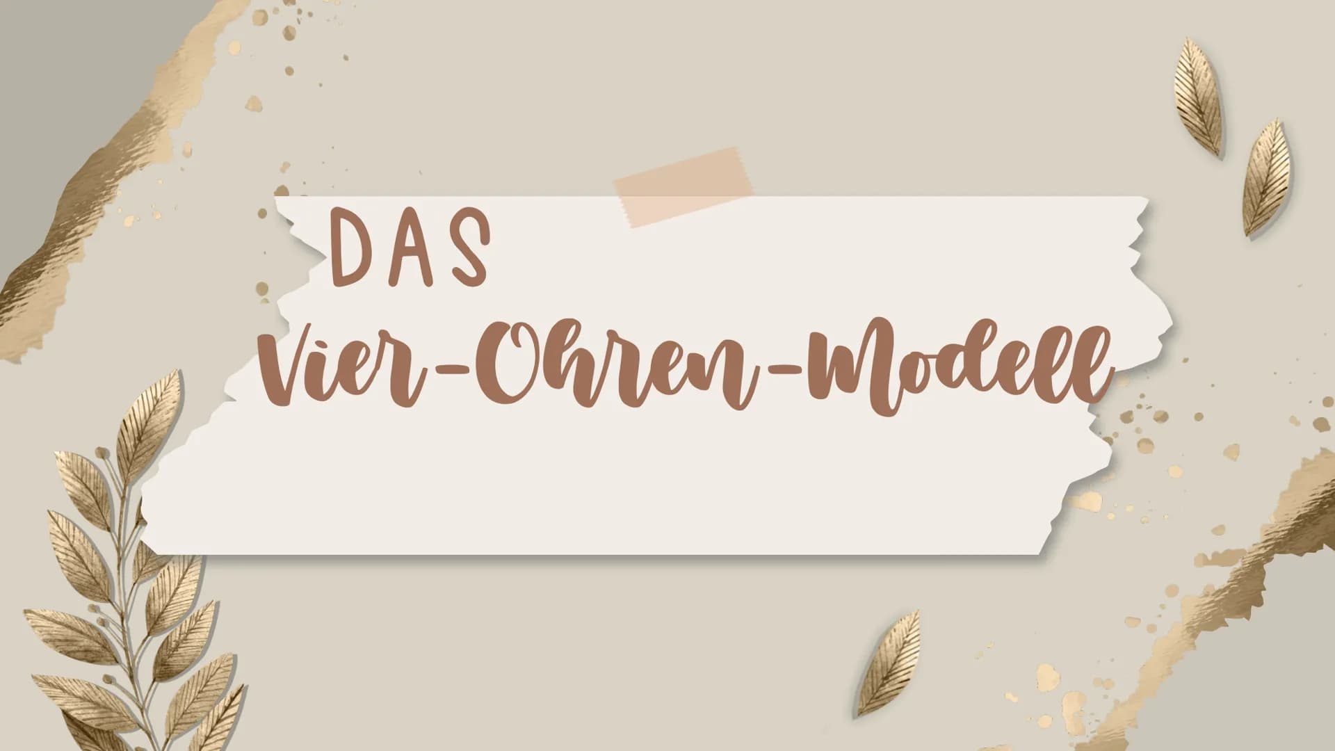 # DAS

# Vier-Ohren-Modell # Inhaltsverzeichnis

01

GRUNDLAGEN

02

FRIEDEMANN SCHULZ VON THUN

03

KOMMUNIKATIONSQUADRAT

04

BEISPIEL # 0