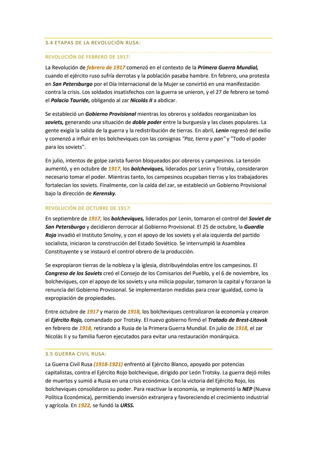 7. SIGLO XX. PRIMERA GUERRA MUNDIAL Y REVOLUCIÓN RUSA:

1: INTRODUCCIÓN:

El siglo XX fue un período de intensos contrastes y transformacion