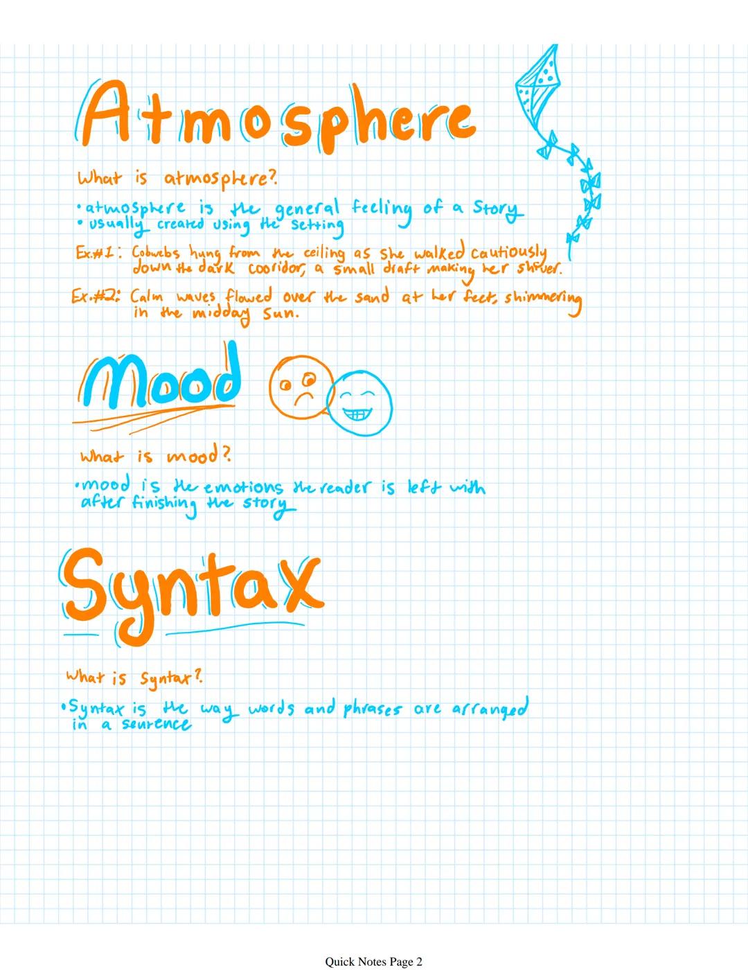 Monday, April 24, 2023 10:23 PM
# Tone
What is tone?
*   tone is the writer's attitude toward the subjects,
    Characters, or even readers 