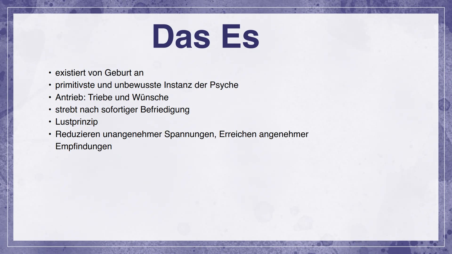 # Sigmund Freud &
das Instanzenmodell

Raissa & Tessa Inhalt

01

02

03

Sigmund Freud
Das Instanzenmodell Das Es
Kurzbiografie
Strukturmod