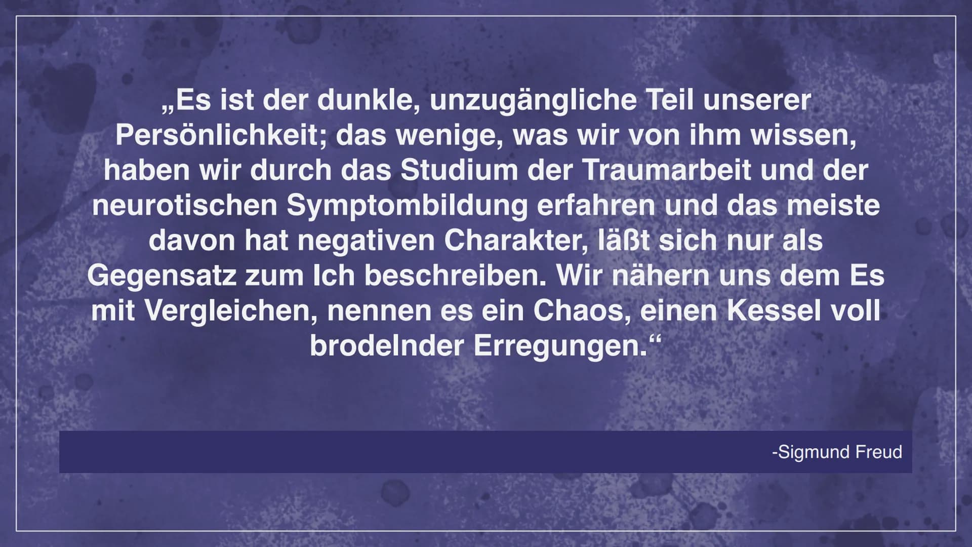 # Sigmund Freud &
das Instanzenmodell

Raissa & Tessa Inhalt

01

02

03

Sigmund Freud
Das Instanzenmodell Das Es
Kurzbiografie
Strukturmod