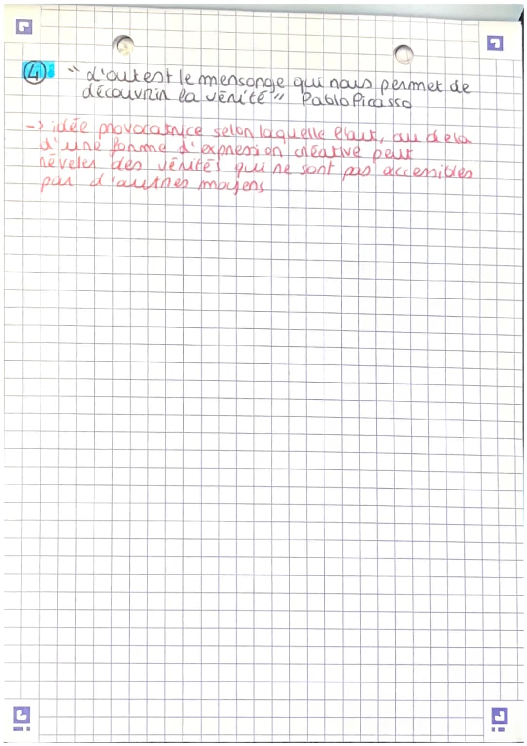# L' ART FICHE PHILO NUMERO

INTRODUCTION

→L'ART mani peste le désin humain de créen
du beau

dep exacte: expression creative de la beaute
