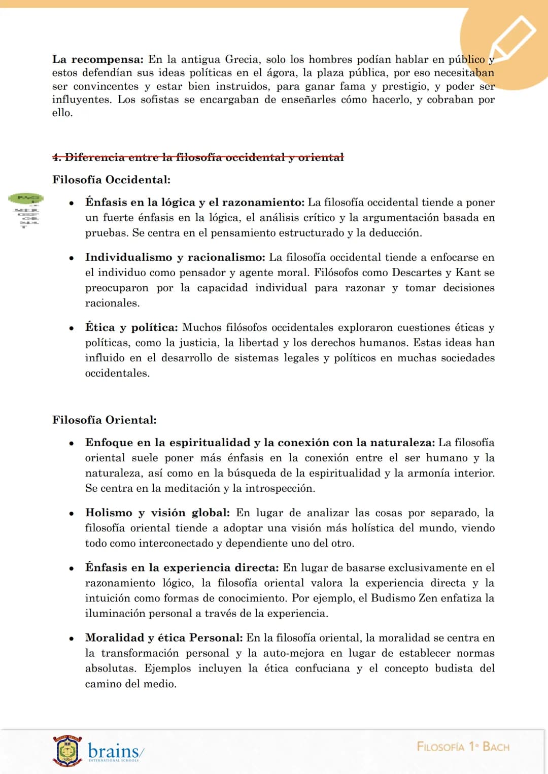 # FILOSOFÍA

1ºBachillerato

Brains 2023/24

BLOQUE I. La filosofía y el ser humano

Tema 1. La reflexión filosófica

1. El origen de la ref