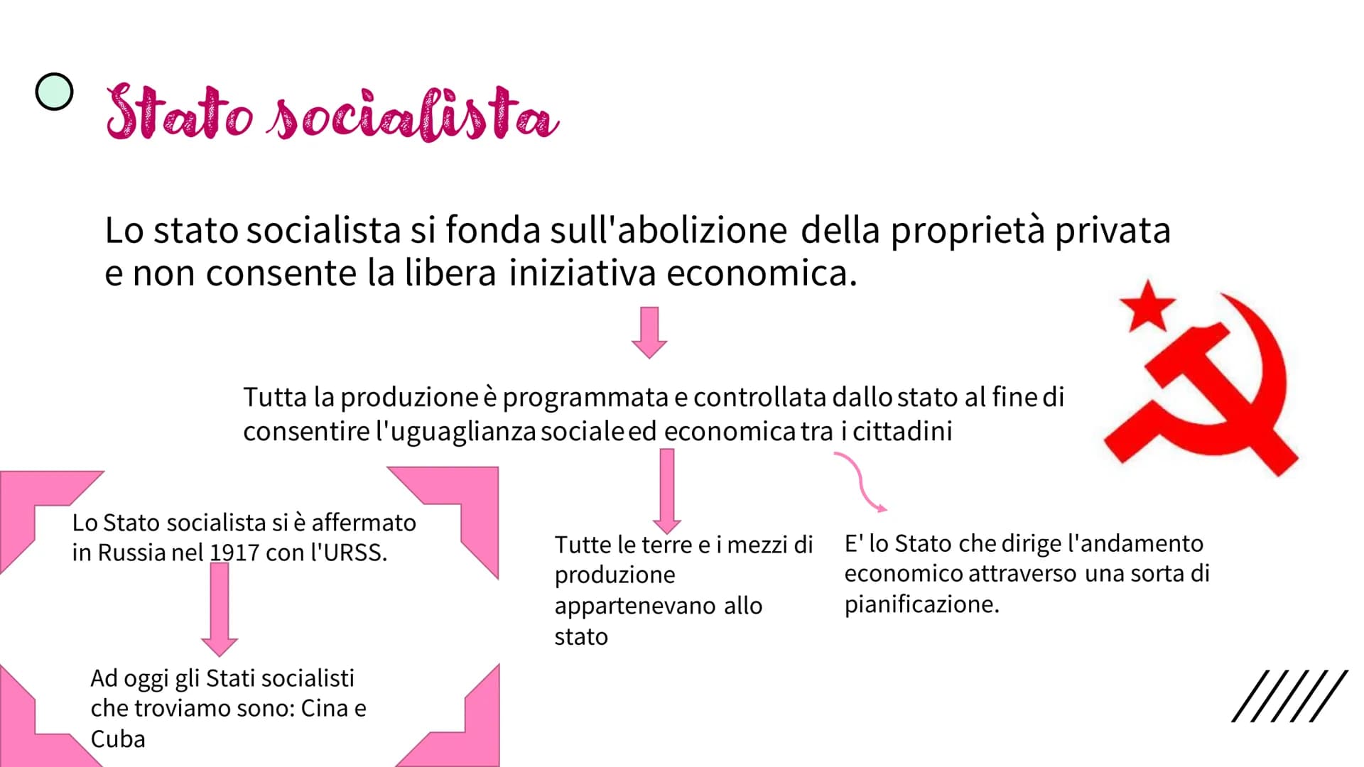 # LE FORME
# DI STATO TIPI FORME DI STATO

• Stato assoluto
• Stato liberale
• Stato totalitario
• Stato socialista
• Stato democratico

Che