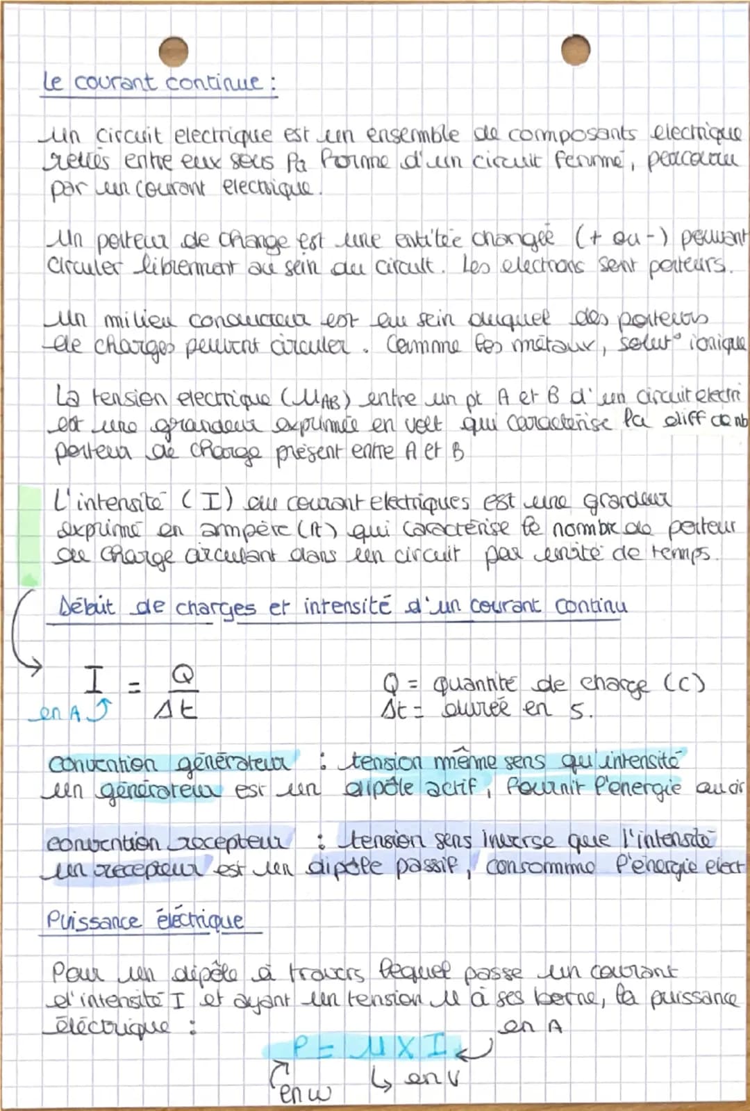 # ETUDES

# ENERGETIQUES

# EN ELECTRICITE

intensite d'un
courant electrique

i
ampère (A): amperemètre
de branche en serie

tension electr