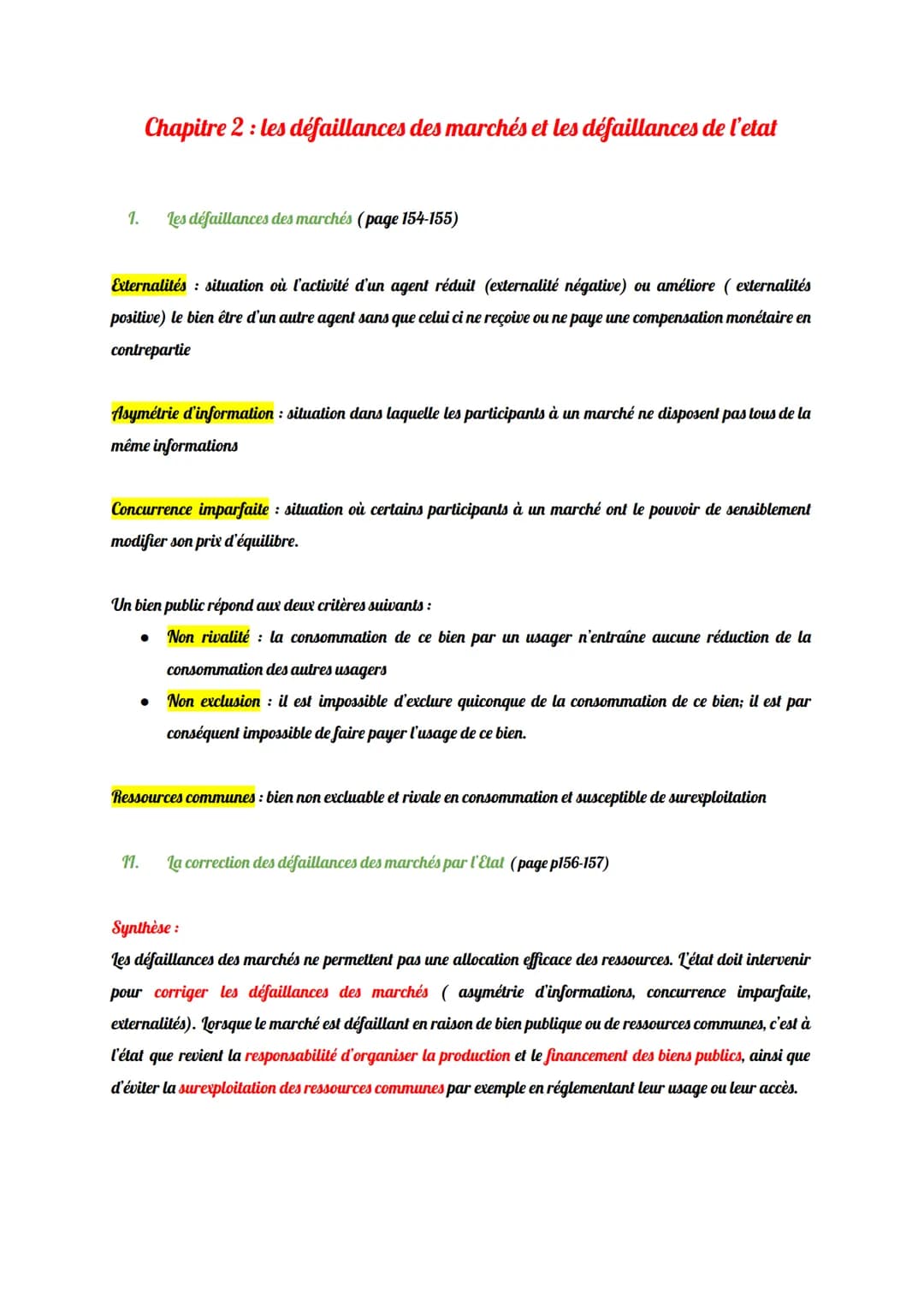 # Thème 6 : Comment l'État peut-il intervenir dans l'économie

Chapitre 1: L'intervention de l'etat dans l'économie

1. Les fonctions de l'e