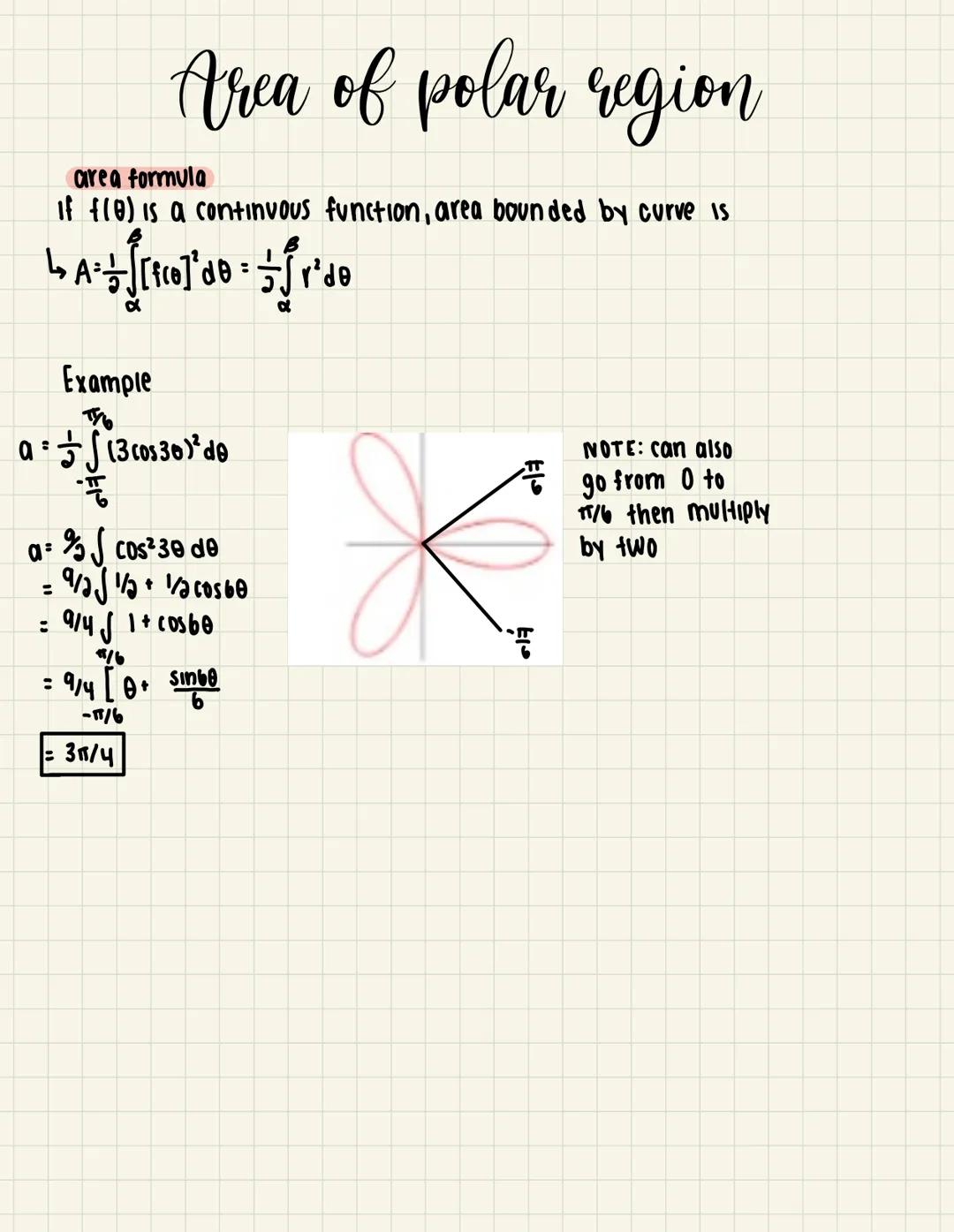 # Polar graphs

coordinates and graphs
consists of a fixed point (r.)
polar coordinates are not unique!
(٢,٥) = (-۲,۵۰)
x=rCose
γr sine
۲=x²
