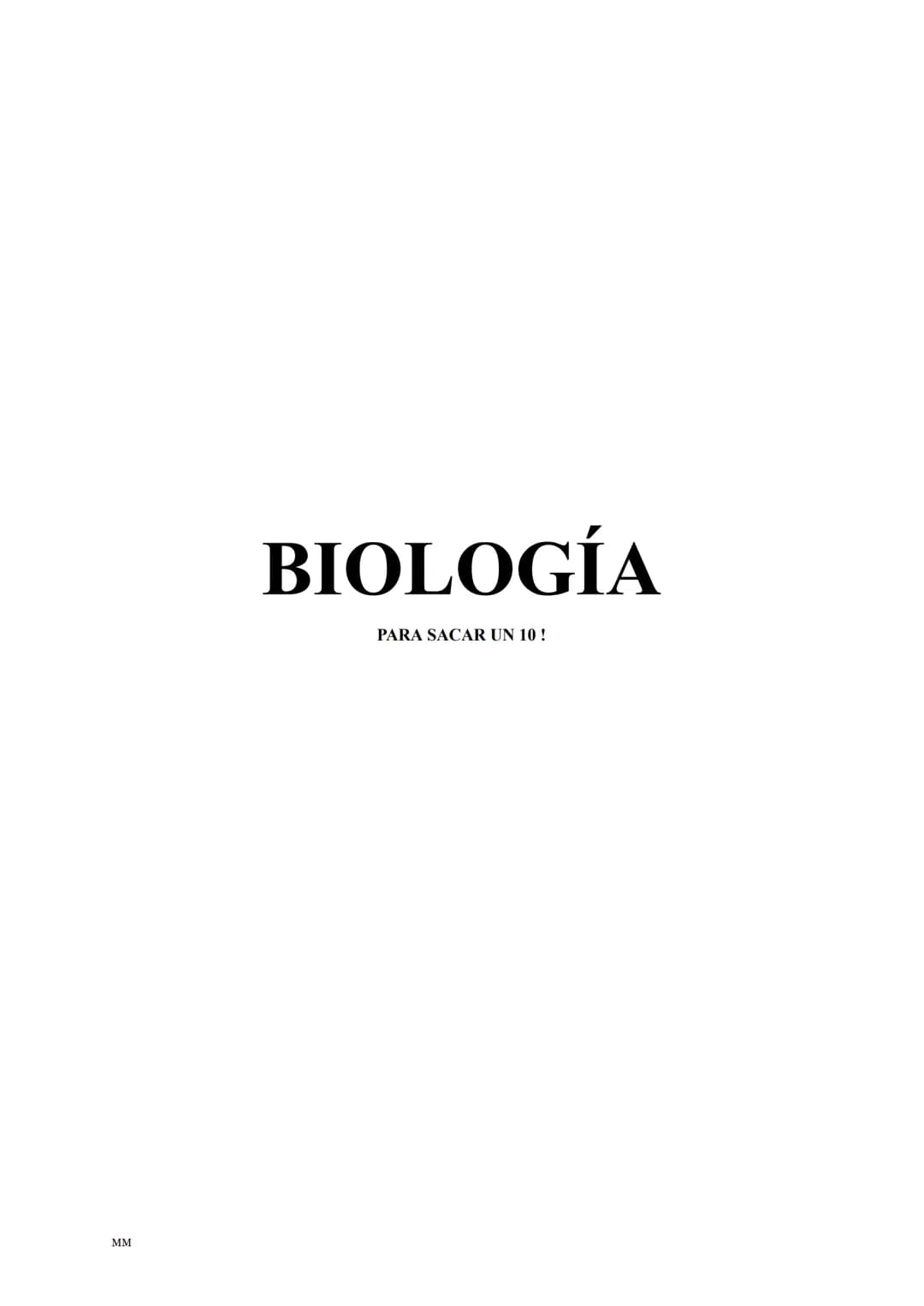 # BIOLOGÍA

PARA SACAR UN 10 ! # BLOQUE I:
LA BASE MOLECULAR Y
FÍSICO-QUÍMICA DE LA VIDA

1. EL AGUA Y LAS SALES MINERALES.

2. GLÚCIDOS Y L
