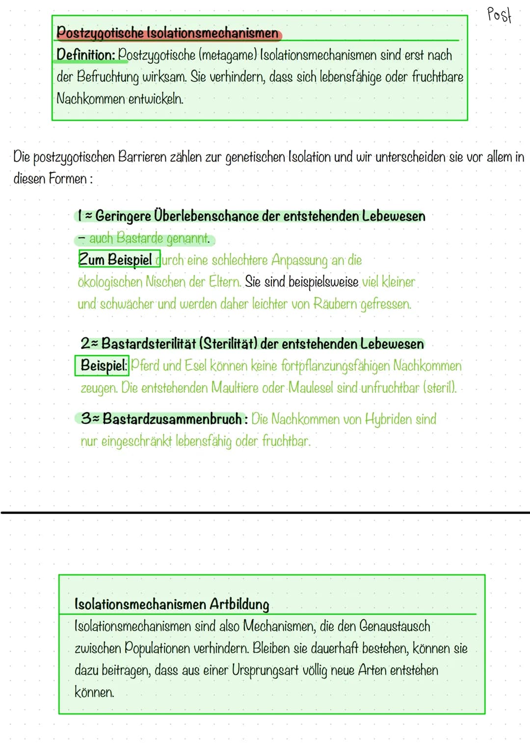 # PRÄ POSTZ YG OTISCH ISOLA TIONSMECHANISM

- Definition Isolation: Abtrennung oder Abkapselung

- Definition Isolationsmechanismen: (auch: 