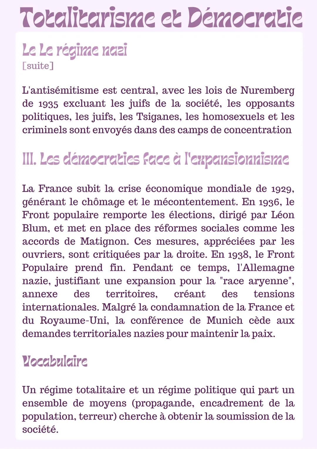 # Totalitarisme et Démocratie

1. Le régime soviétique

Le Parti bolchevik, devenu communiste, trouve sa
puissance dans une Russie affaiblie