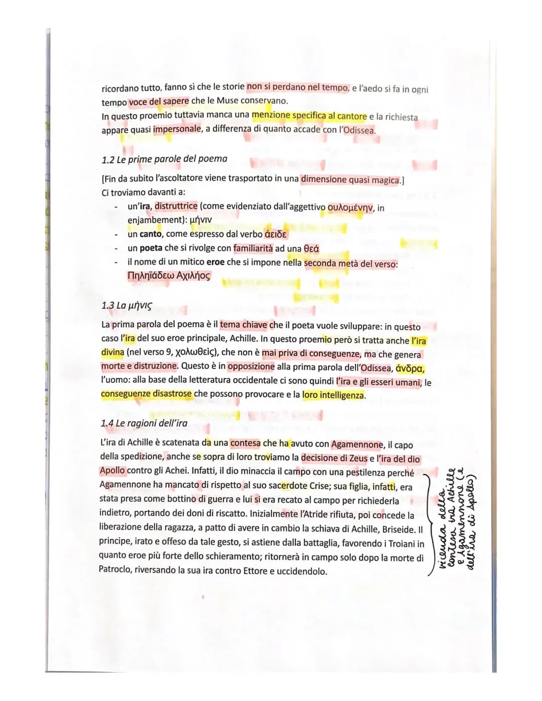 *3 gen.d: un tema in-nF/-&F
(athiω Αχιλλέως);
λο λλ e' dovuto alla
metrica

→
Proemio dell'elliade
vocativo alla
Cerco
origin.in -d fo
Din a