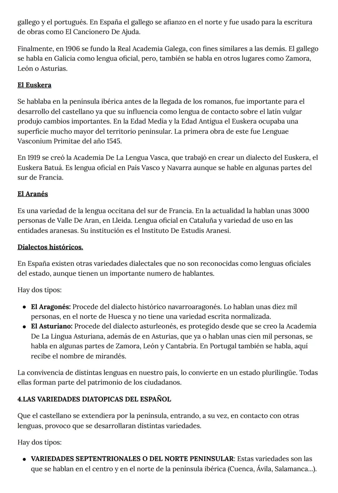 # LAS LENGUAS DE ESPAÑA Y SUS DIALECTOS

1ºBACHILLERATO ÍES FRANCISCO ROS GINER

1.HISTORIA Y EVOLUCION DE LAS LENGUAS DE ESPAÑA

Antes de q