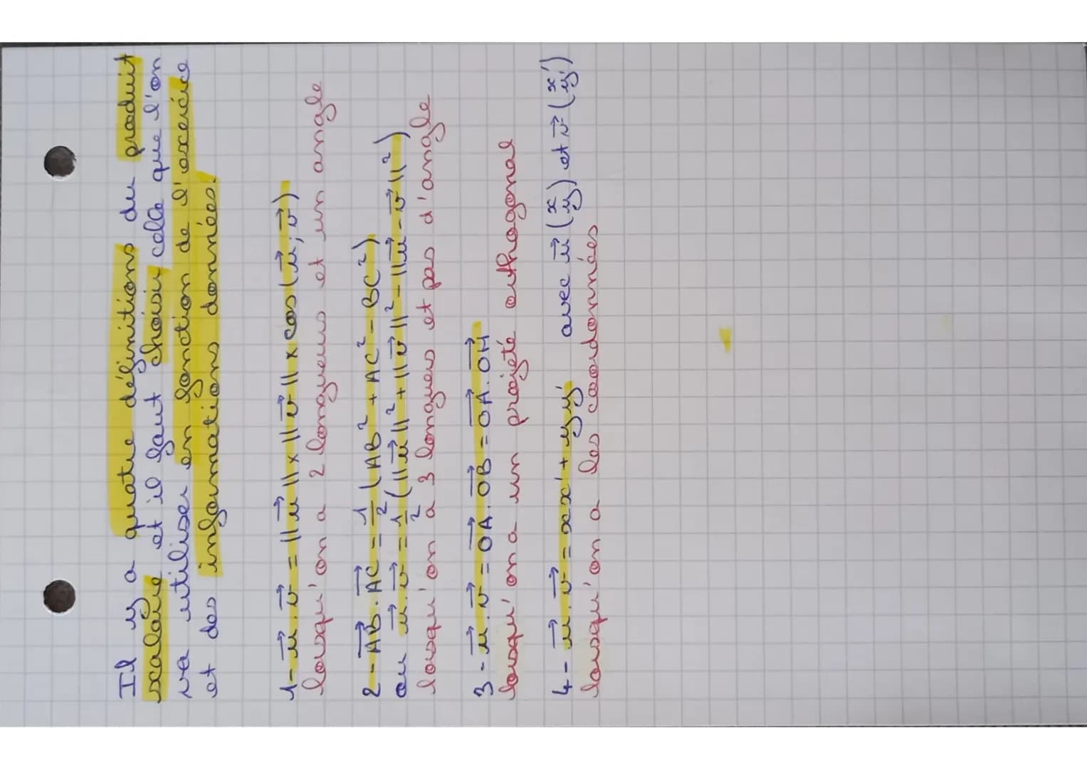 •M Platho HS.

PREMIERE

PRODUIT SCALAIRE

Soit un vecteur $\overrightarrow{u}$ et deuse points A AB
tes que $\overrightarrow{u}$ = $\overri