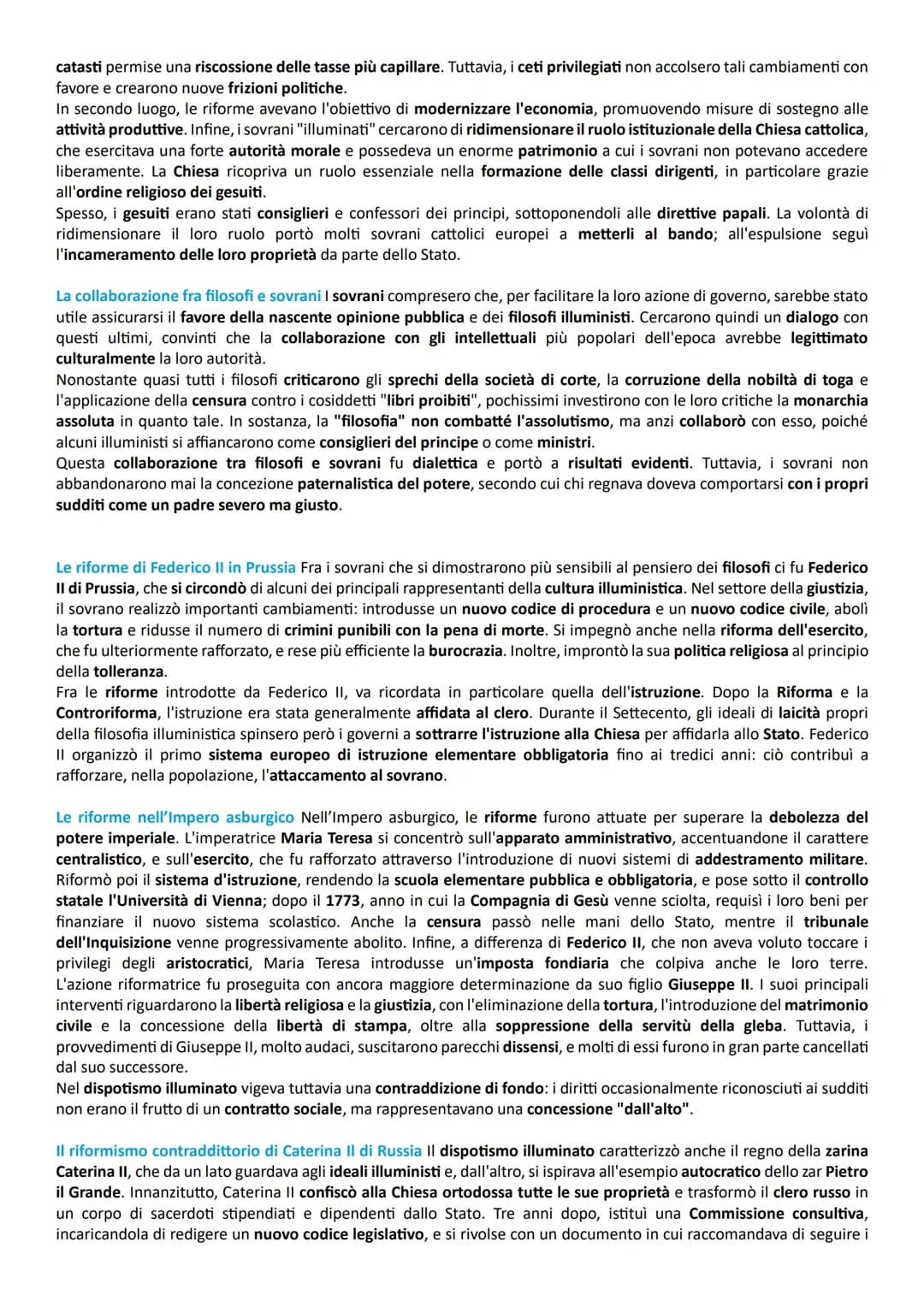 # Capitolo 2: la civiltà dei Lumi

1) I cardini dell'Illuminismo

La celebrazione della ragione Nell'Europa del Settecento nasce l'Illuminis