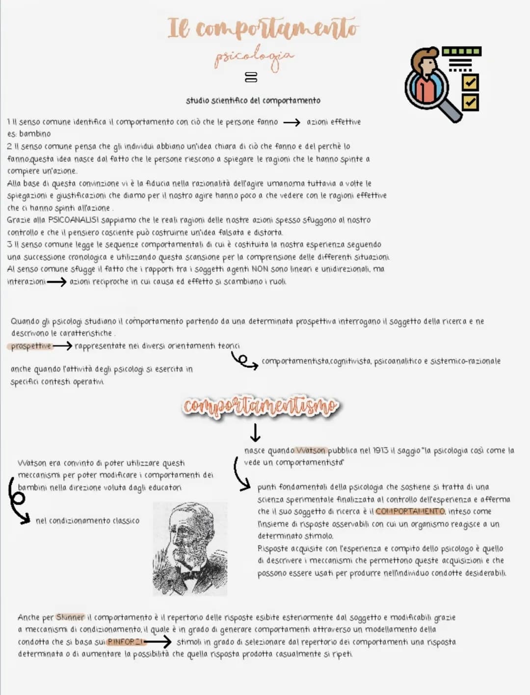 # Il comportamento
psicologia
00
studio scientifico del comportamento

1 Il senso comune identifica il comportamento con ciò che le persone 