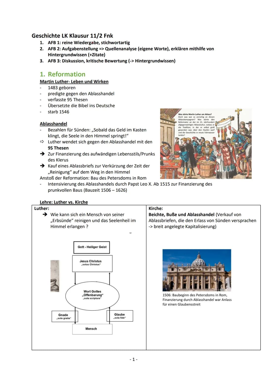 # Geschichte LK Klausur 11/2 Fnk

1. AFB 1: reine Wiedergabe, stichwortartig
2. AFB 2: Aufgabenstellung => Quellenanalyse (eigene Worte), er