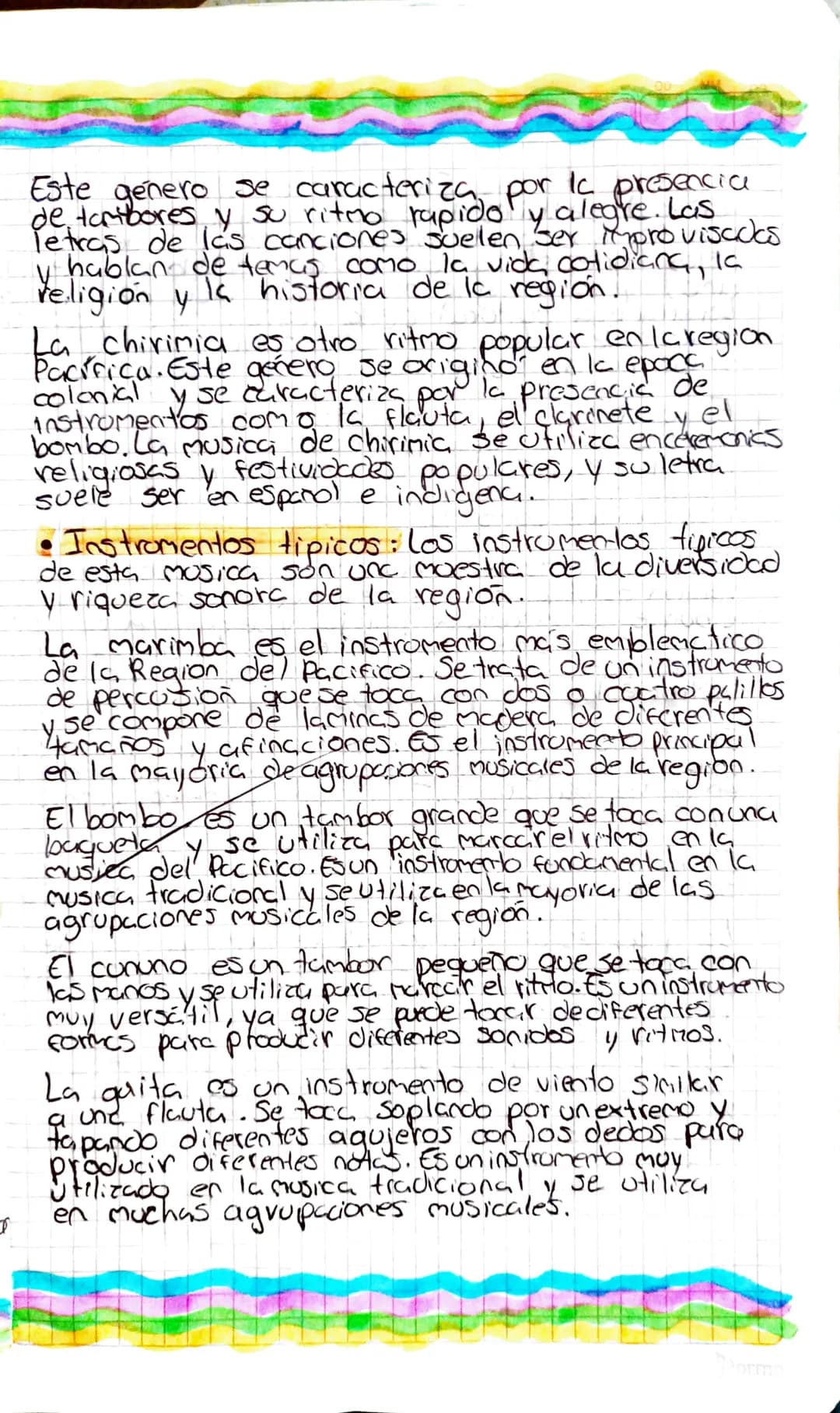# REGION PACÍFICA

★Tradiciones de la Región Pacífica. La riqueza
Cultural de las tradiciones Paccolombla en k
Region Pacifica son verdadera