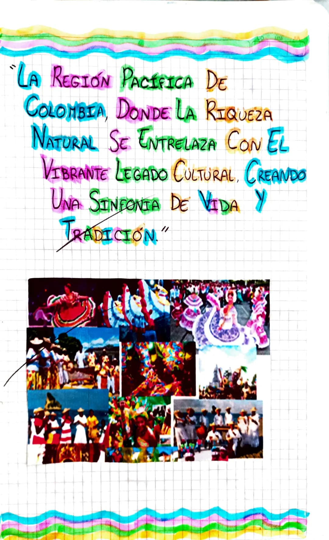 # REGION PACÍFICA

★Tradiciones de la Región Pacífica. La riqueza
Cultural de las tradiciones Paccolombla en k
Region Pacifica son verdadera