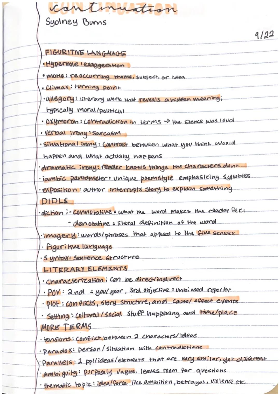 
<h2 id="literarytermsandfigurativelanguage">Literary Terms and Figurative Language</h2>
<p>In English II Honors, students will learn about 