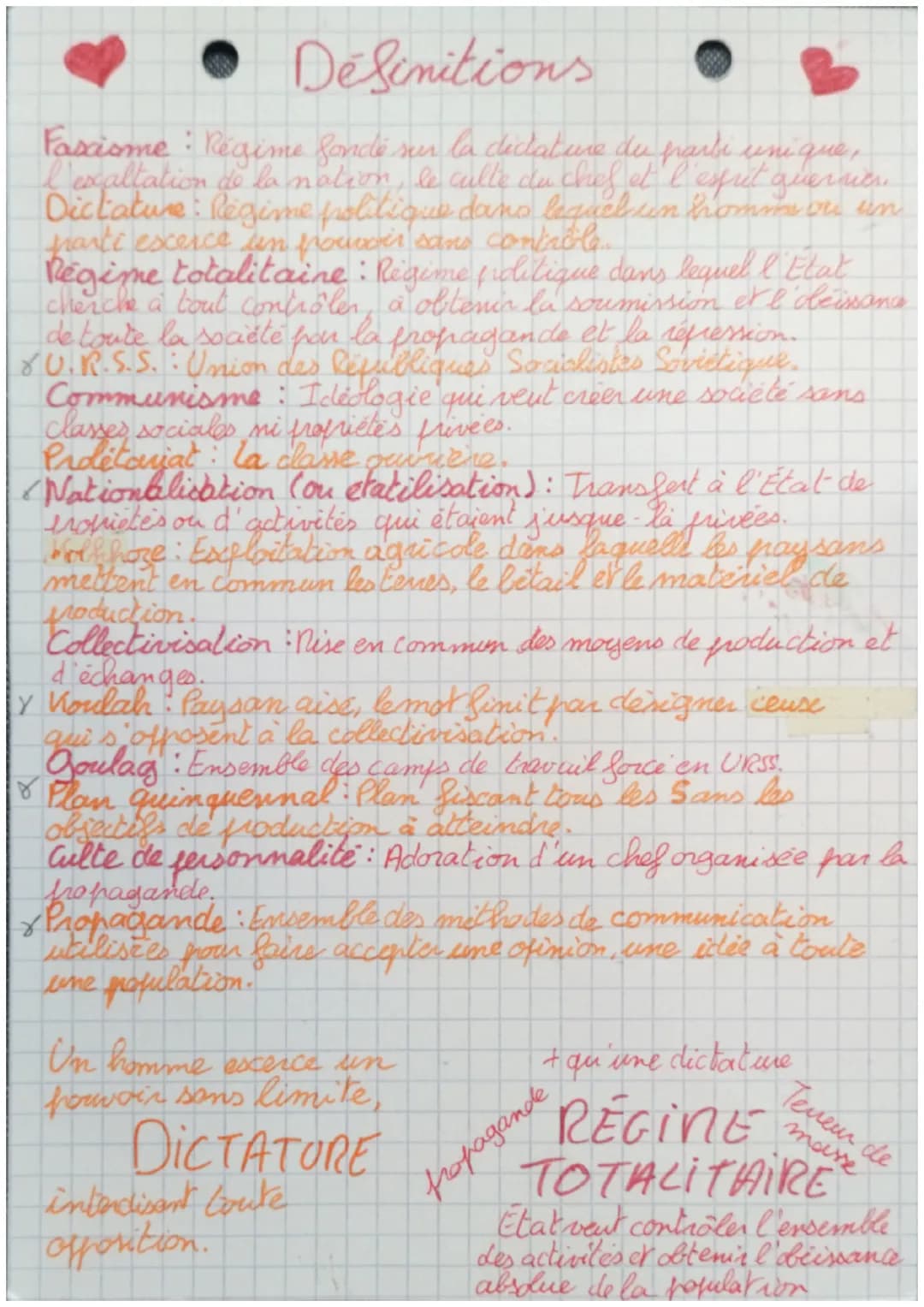 # Le régime stalinien

Dates importantes

Histoire
Chap. 2

1917: Lenine et les Bolcheviks s'emparent du pouvoir
1918-1921: Querre civile en