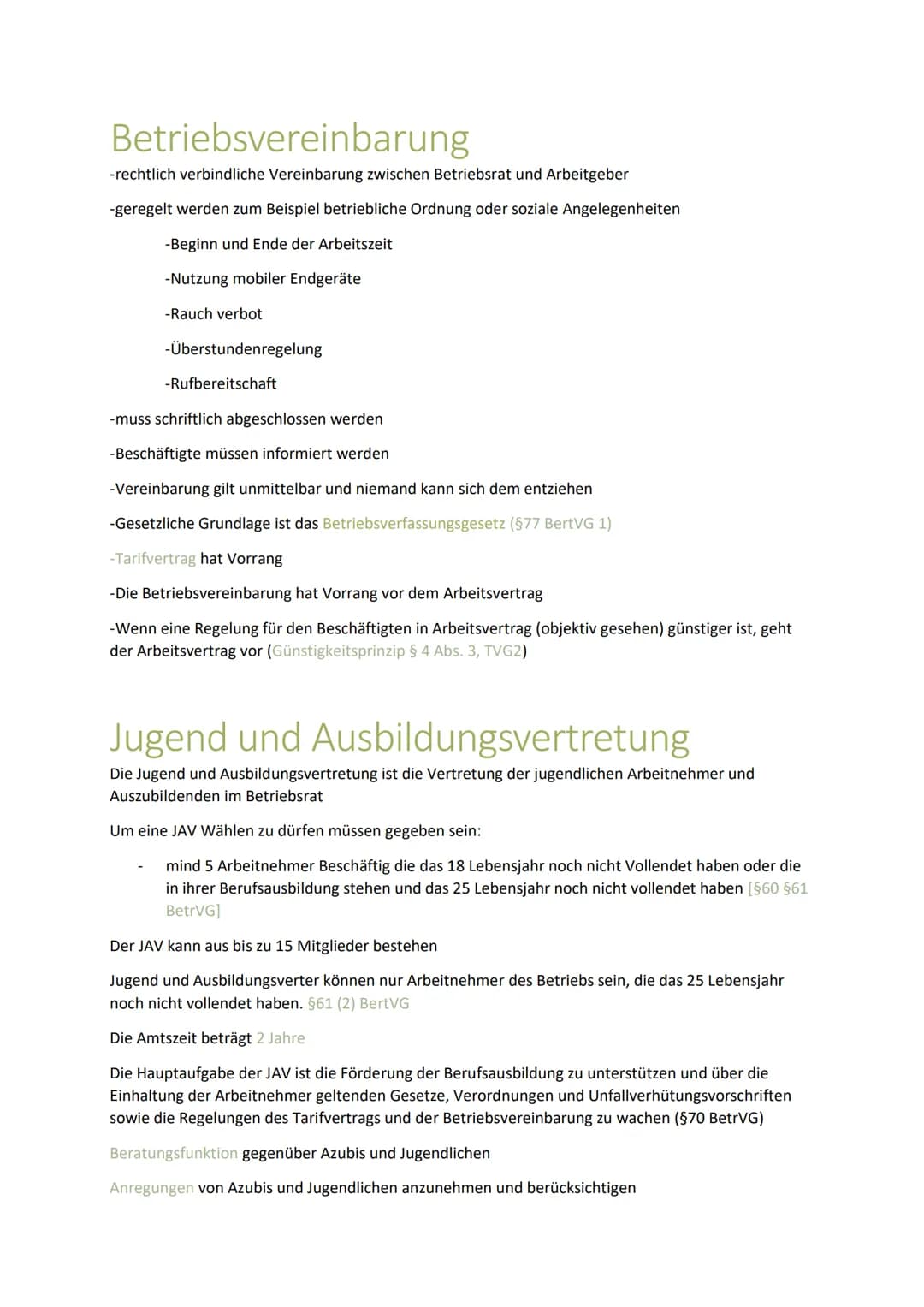 # SGW

Klausur 2

Böttcher, Maria-Isabele Inhaltsverzeichnis

Betriebsvereinbarung. ........................................................