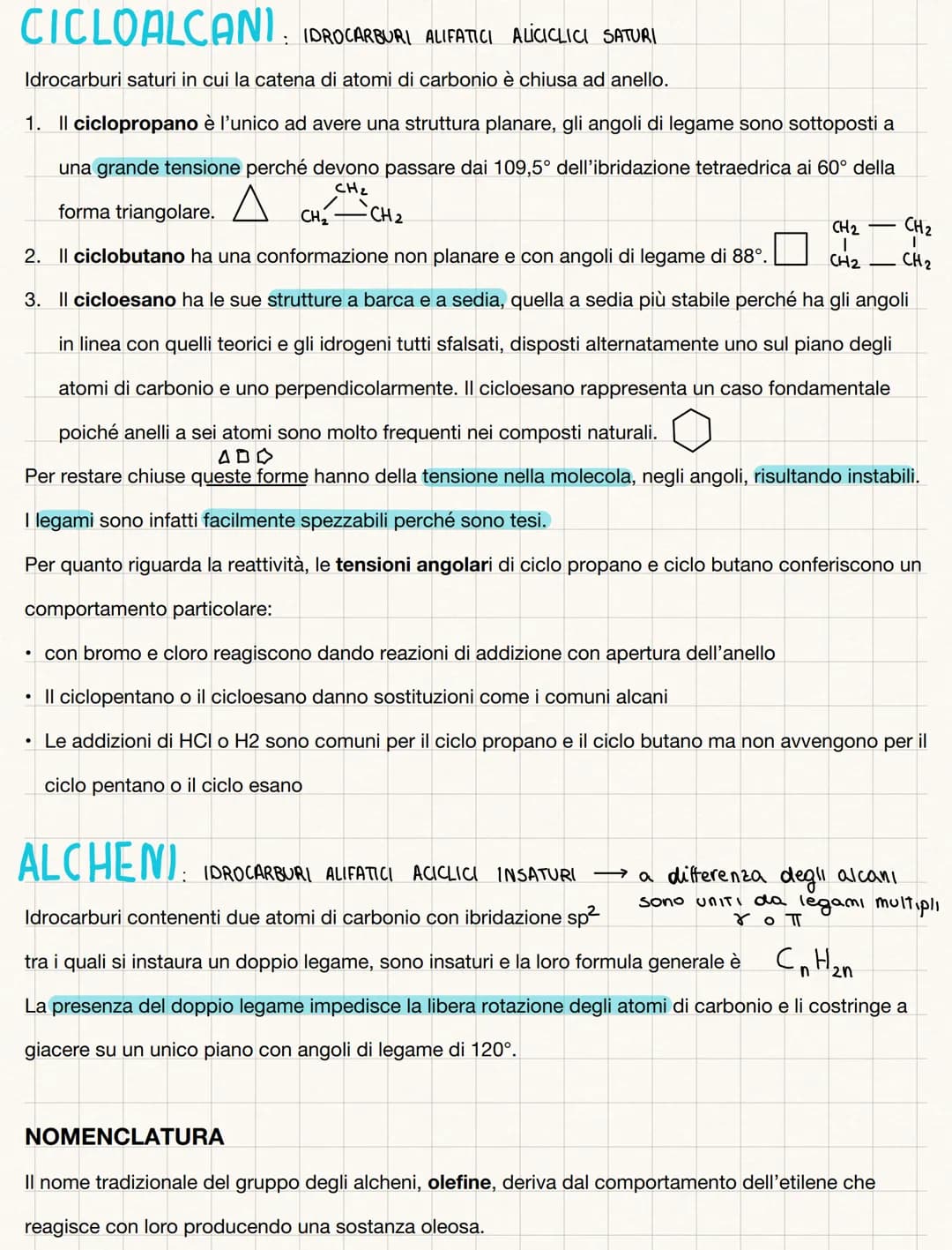 
<p>Gli idrocarburi sono composti organici formati da catene di atomi di carbonio ai quali sono legati solo atomi di idrogeno. Si distinguon