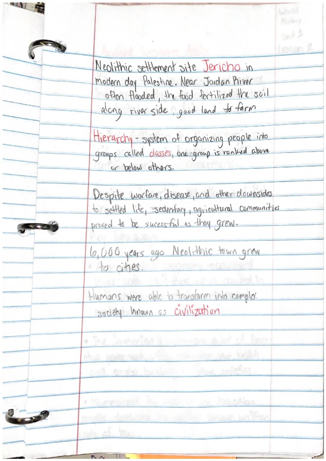 Ancient Civilization & 1st Humans

Human evolution began with hominids

They Takeaways

• Prehistory is the story of human history
before th