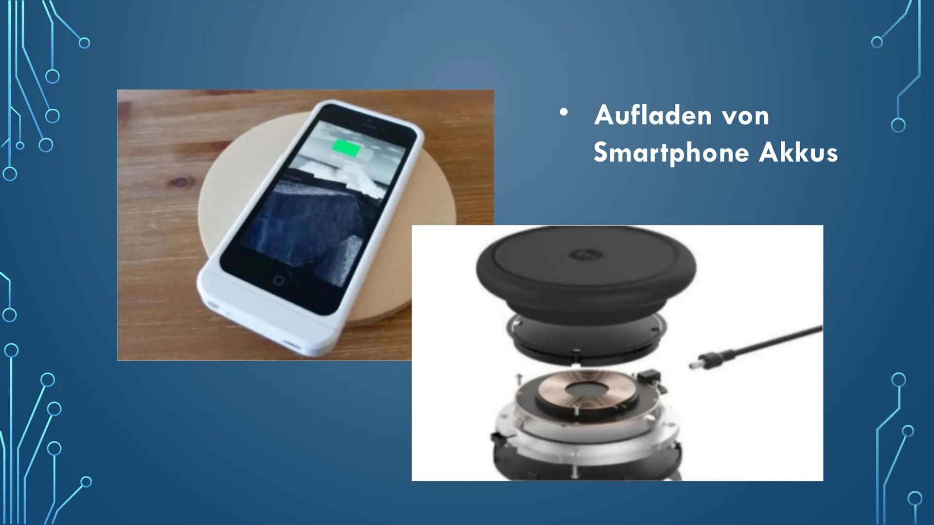 # ELEKTROMAGNETISCHE
## INDUKTION

VON NISANUR KÜTÜK & RAWAN EMAD INHALTSVERZEICHNIS

• Was ist elektromagnetische Induktion?
• Die Entdecke