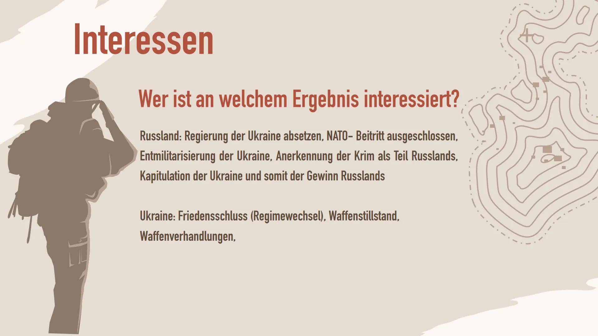 # Der Ukraine Krieg # Konfliktanalyse # Konfliktgegenstände

Was ist der Kern des Konflikts?

Der Kern des Konflikts ist die sogenannte Krim
