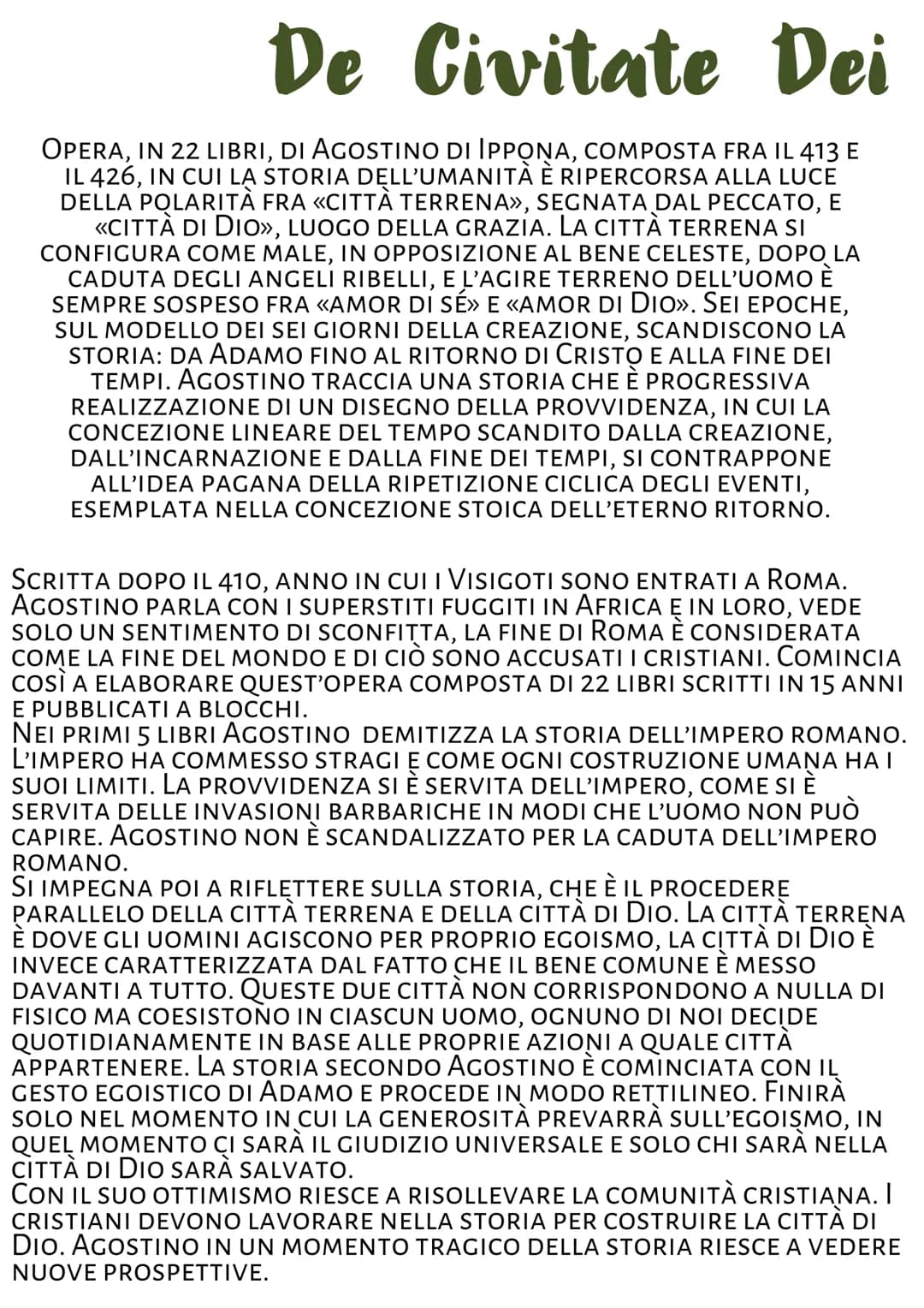 # SANT'AGOSTINO

## LA VITA

AURELIO AGOSTINO NACQUE A TAGASTE IN NUmIDIA (ODIERNA
ALGERIA) NEL 354.

LA MADRE, MONICA, ERA UNA FERVENTE CRI