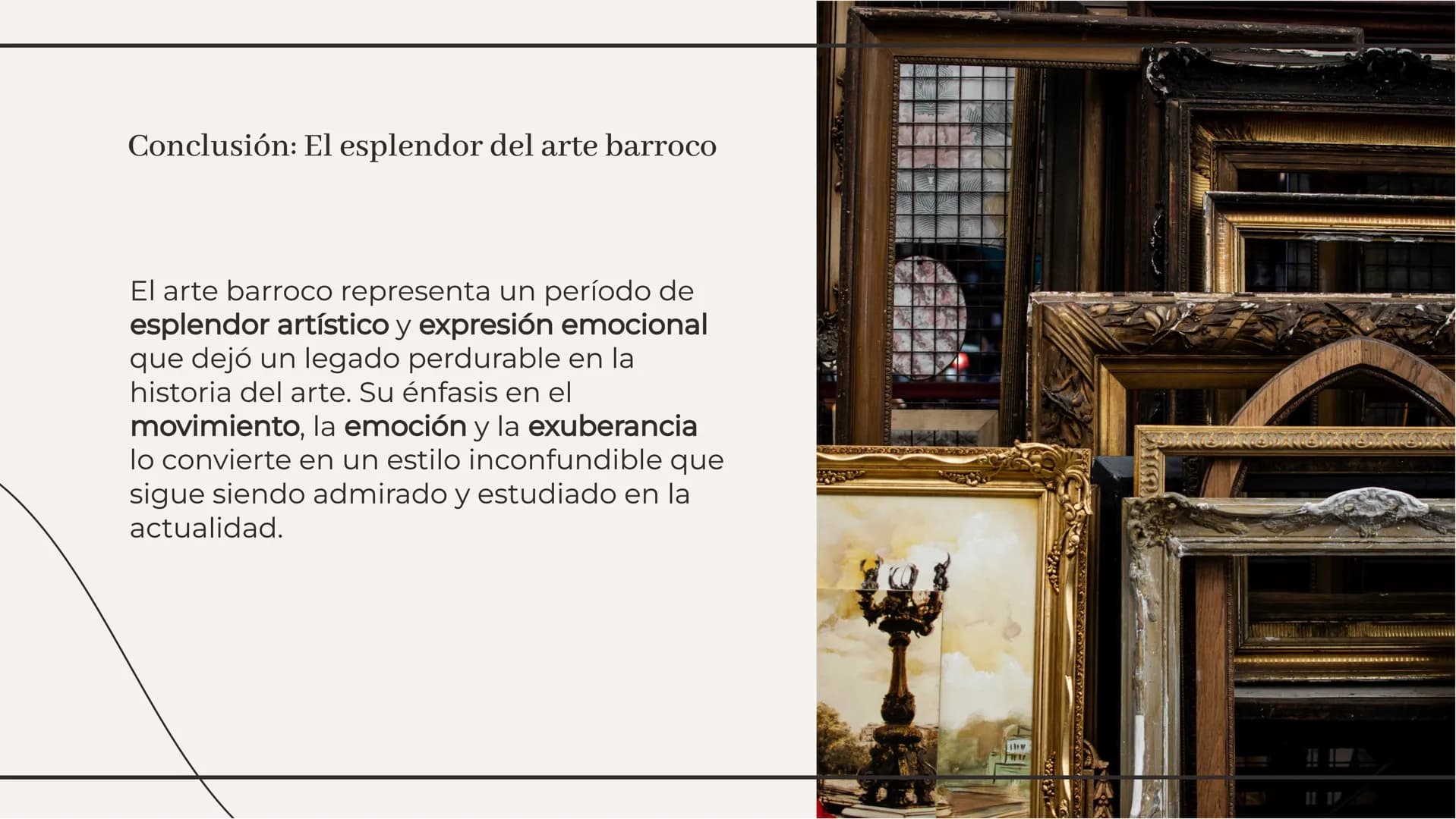 # El esplendor del arte barroco: historia y explicación Introducción al arte barroco

El arte barroco es un estilo dramático y
ornamentado q