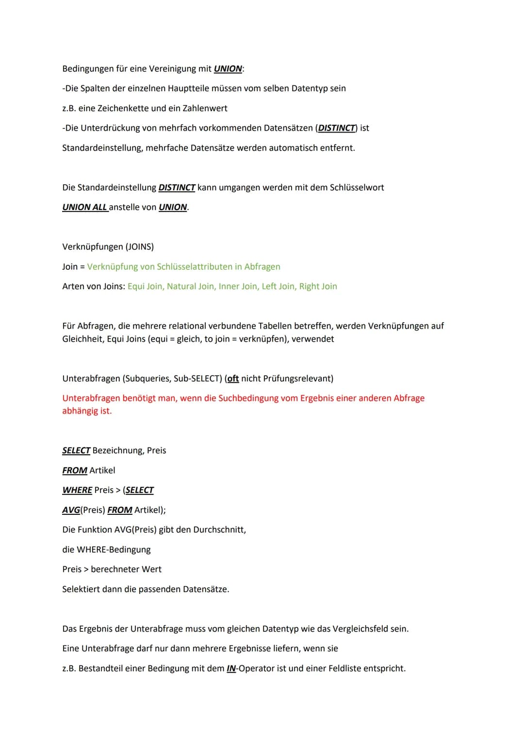 # Datenbank

Datenbanksprache SQL SQL

Von Structed Query Language = strukturierte Abfragesprache
SQL ist die bedeutendste Sprache für relat