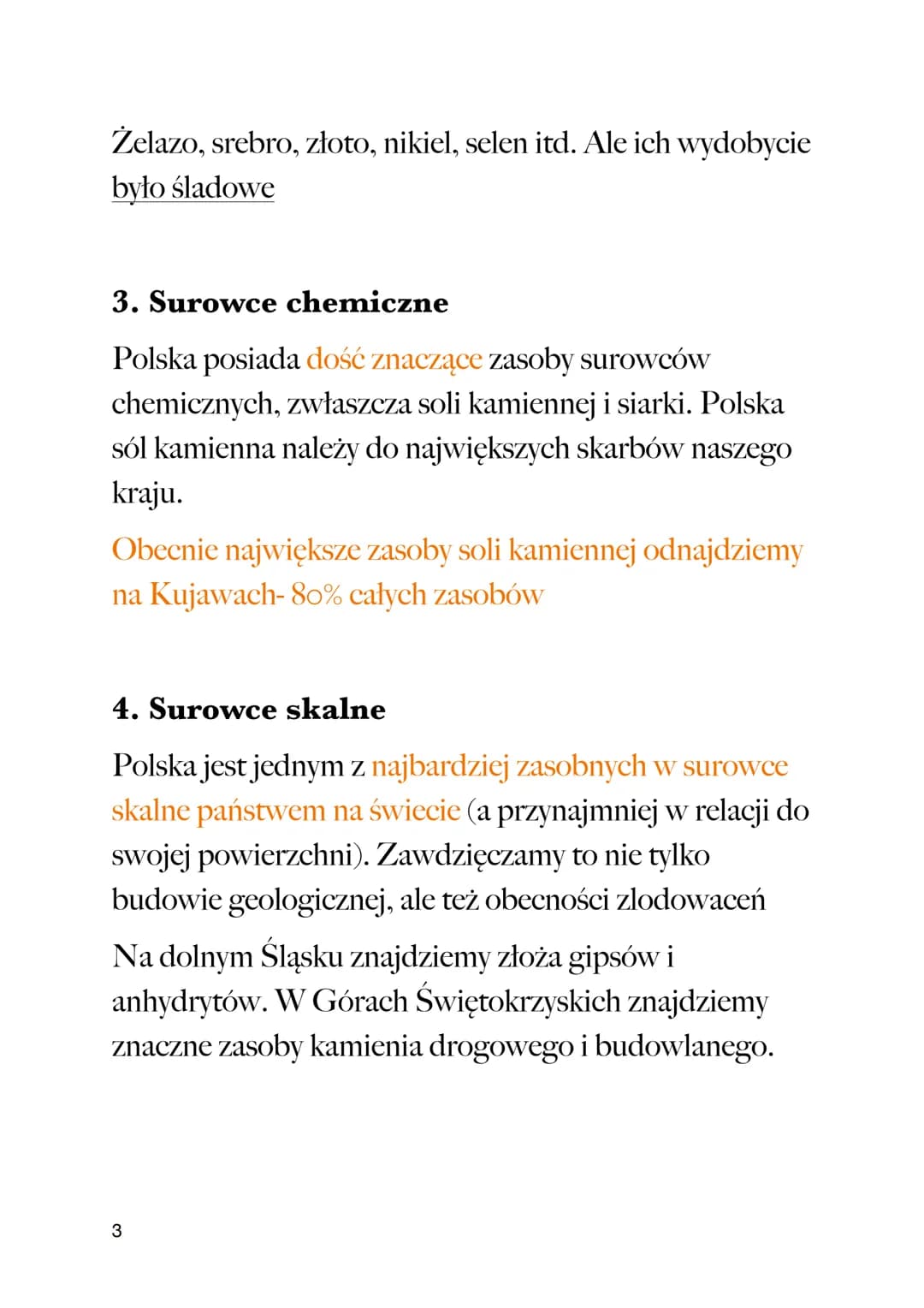 # SUROWCE MINERALNE
# POLSKI

Notatka z lekcji

1. Surowce energetyczne

4 główne surowce energetyczne wydobywane w Polsce

*   Ropa naftowa