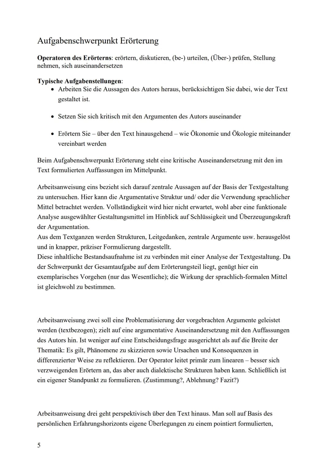 Berufliches Gymnasium Abitur Deutsch

Aufgabentyp

Analyse und Erörterung eines pragmatischen Textes

Hinweis zum Aufgabentyp

Der Aufgabe l