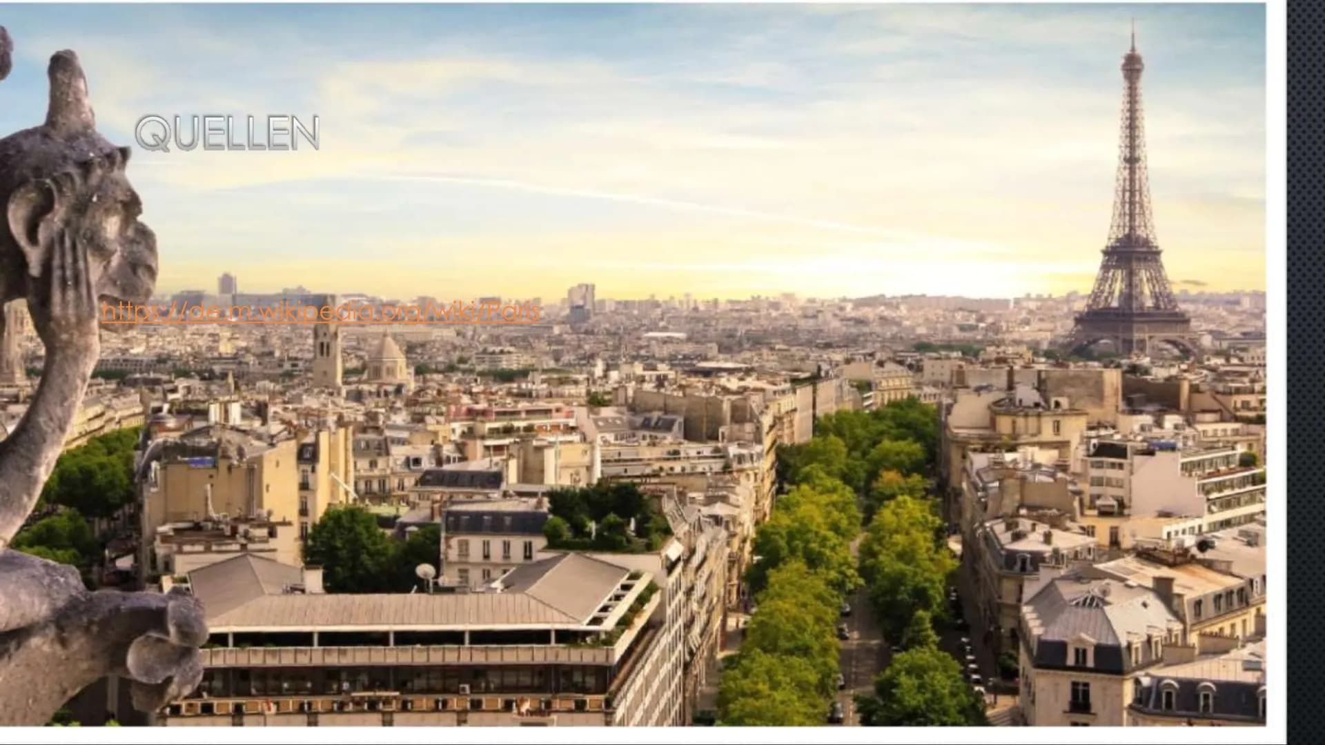 # PARIS

MILLIONEN METROPOLE IN FRANKREICH # WO BIN ICH EIGENTLICH?

PLAN DER SEHENSWÜRDIGKEITEN IN PARIS

PARIS
CITY
VISION

SACNE CLEOR

•