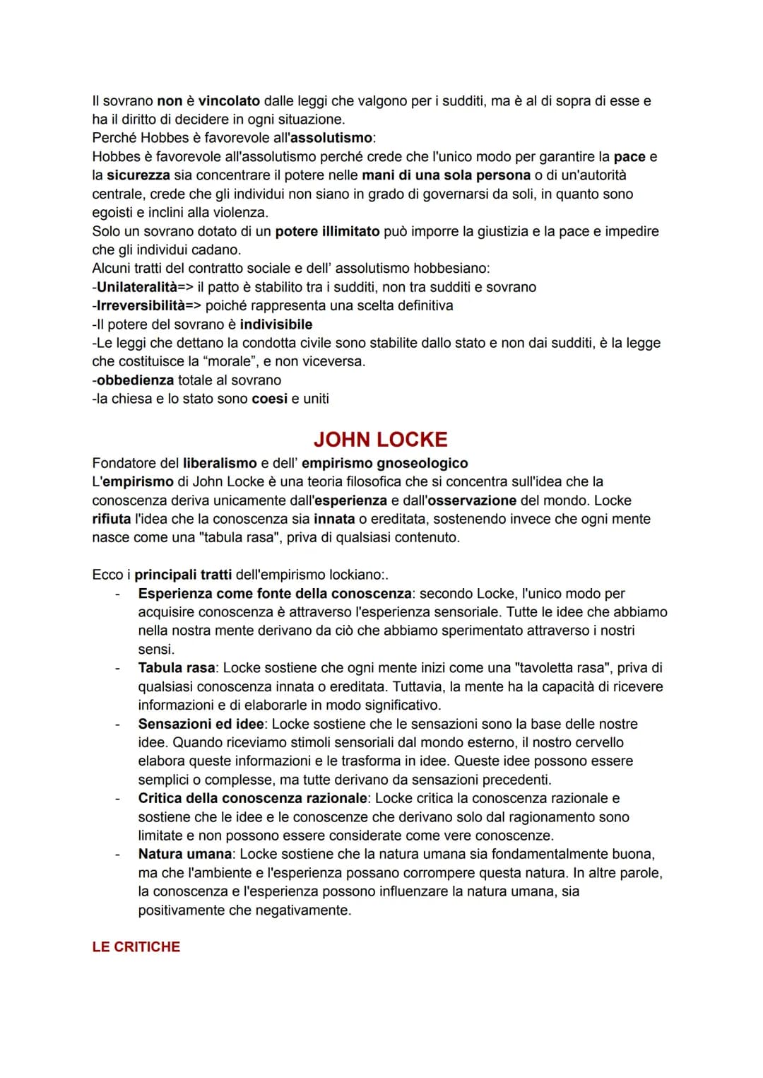 # THOMAS HOBBES

Thomas Hobbes, filosofo inglese del XVII secolo, fu un rappresentante del materialismo
meccanicistico, una teoria che sosti