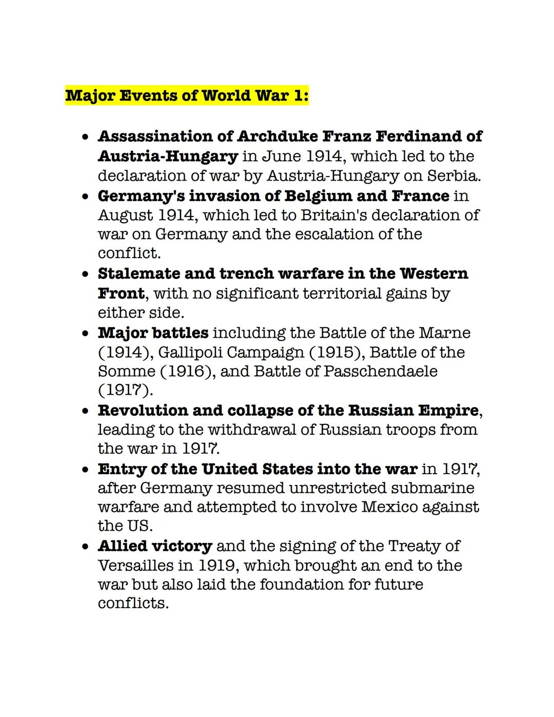 Topic: World War 1

Introduction:

- World War 1, also known as the Great War, was a
global conflict that lasted from 1914 to 1918.
- It inv