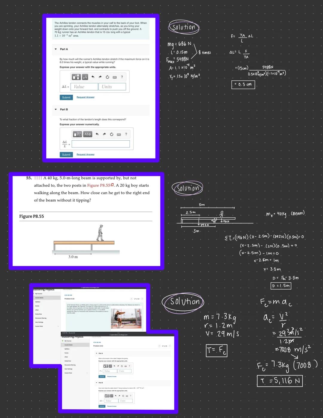 - Chapter ァー

examples:

7.||||| A turntable rotates counterclockwise at 78 rpm. A speck
of dust on the turntable is at 60.45 rad atr = 0s. 