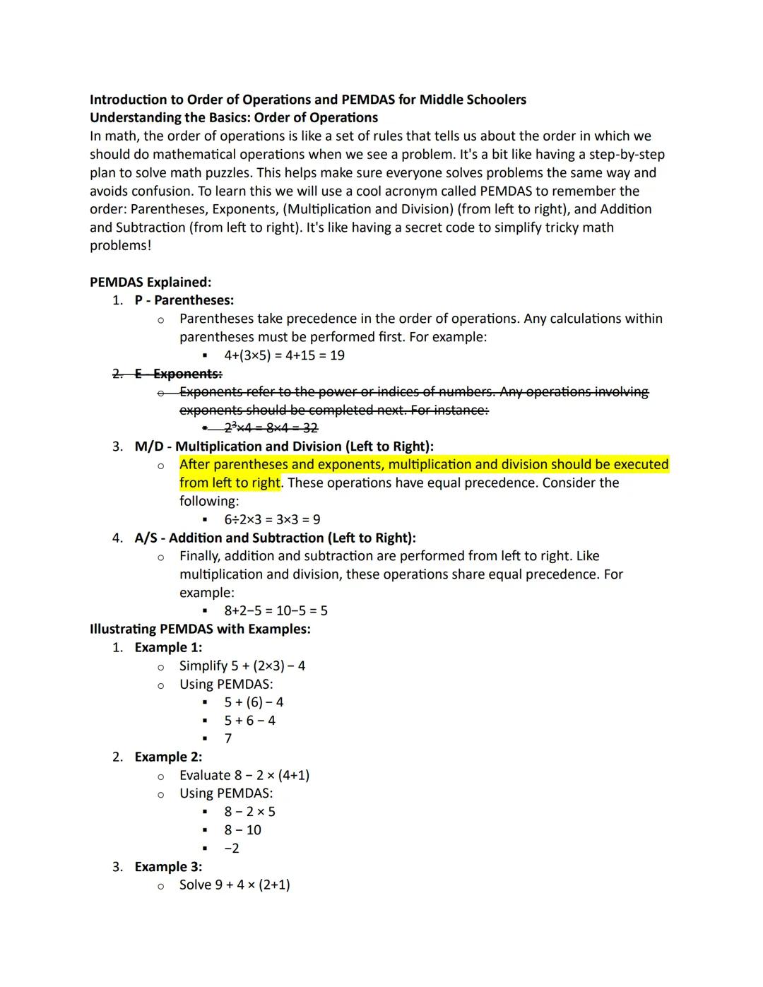 # Introduction to Order of Operations and PEMDAS for Middle Schoolers
Understanding the Basics: Order of Operations
In math, the order of op