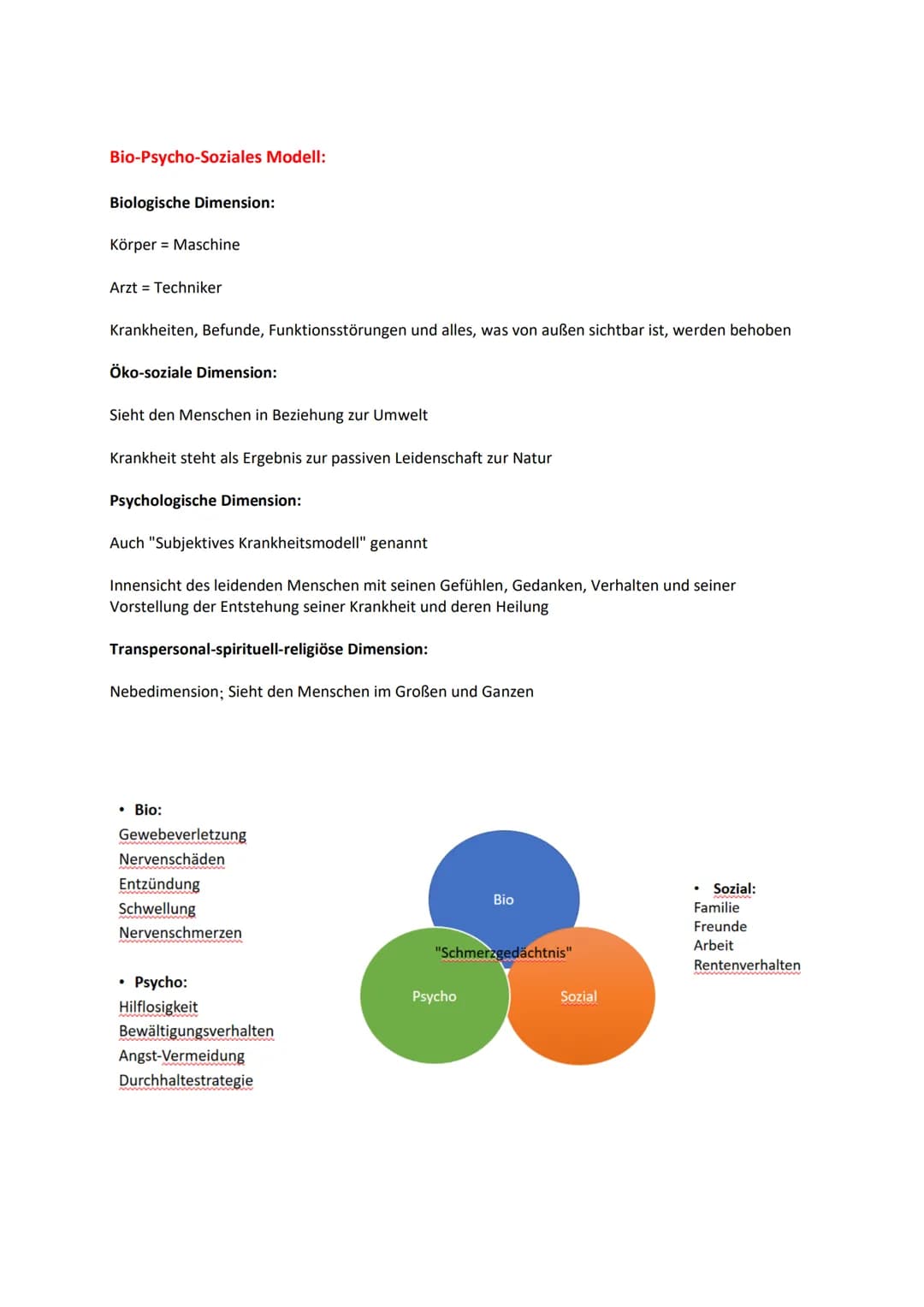 # GP KA 1 Zusammenfassung

Gesundheitsdefinition WHO:

Gesundheit ist ein Zustand vollständigen körperlichen, geistigen und sozialen Wohlbef