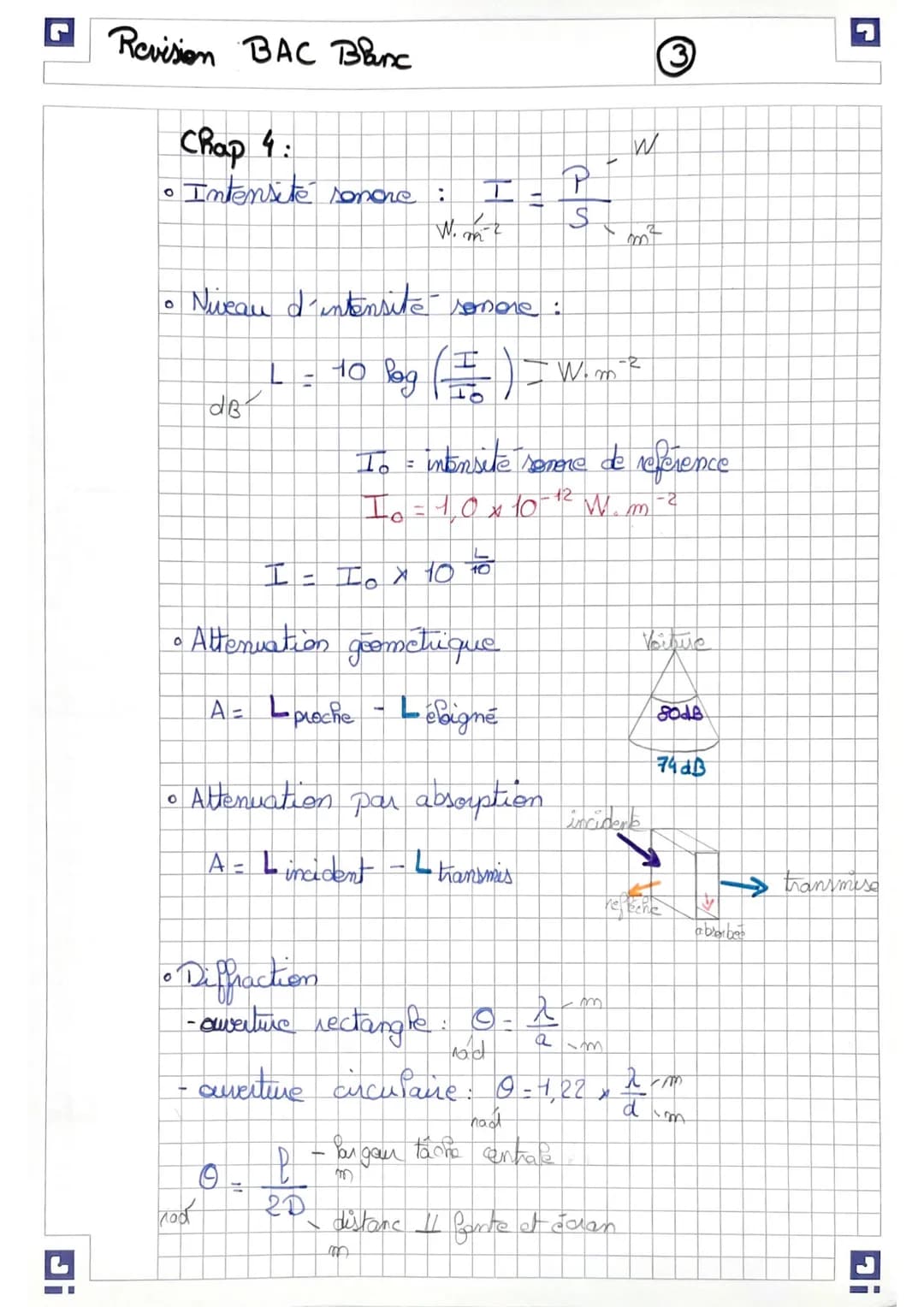 Révision BAC Blanc

Chap 1:
④
• Espèce amprotère est à la fois acide d'un couple et
base d'un autre couple
ex:
$H3O+(29)/H₂O (P)$
$H₂O (P)/H