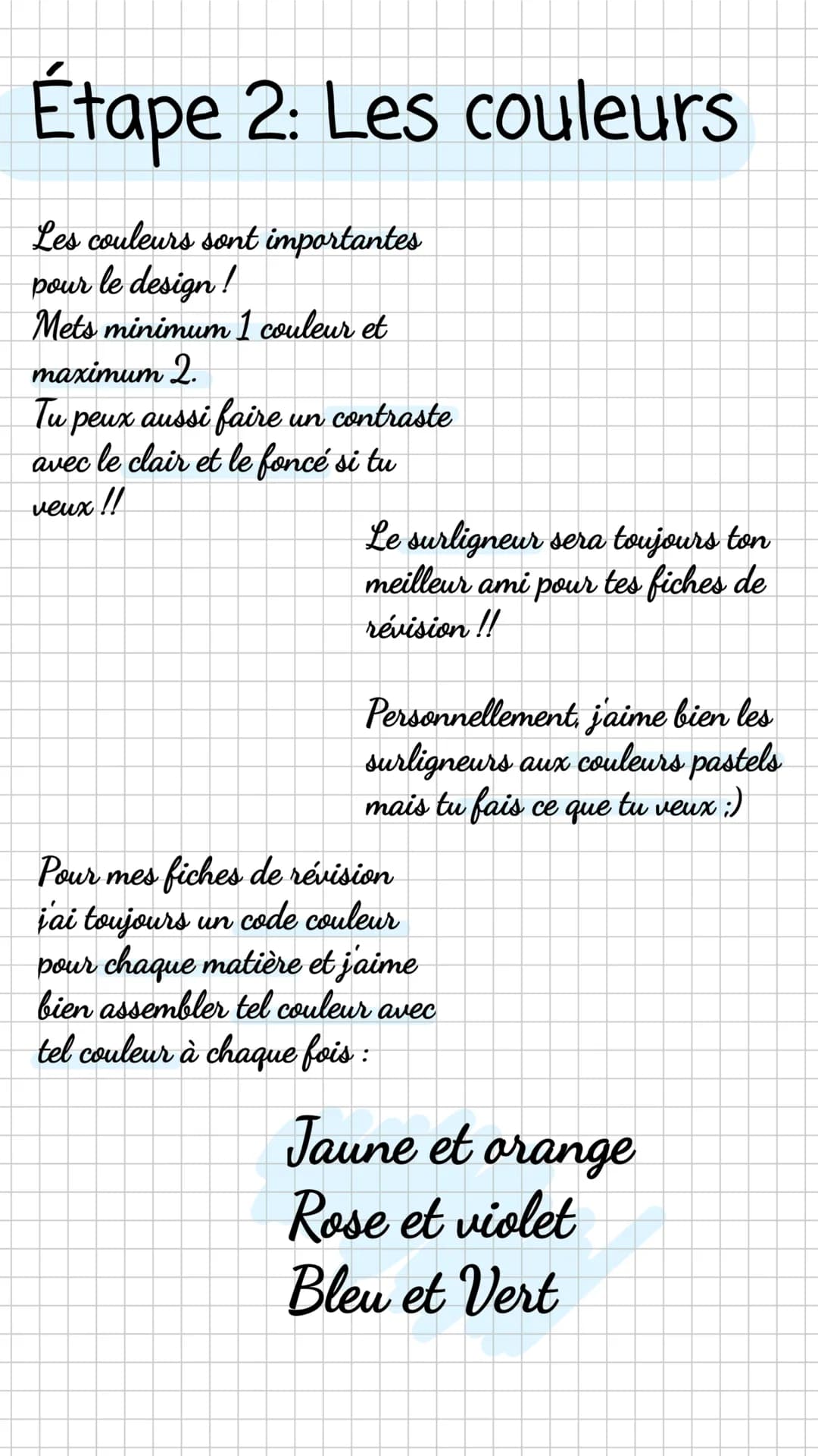 # Comment

créer sa

propre fiche

de révision

_Emejo_study_ # Étape 1: Le Support

Prends de préférence
de petites feuilles de
classeur po