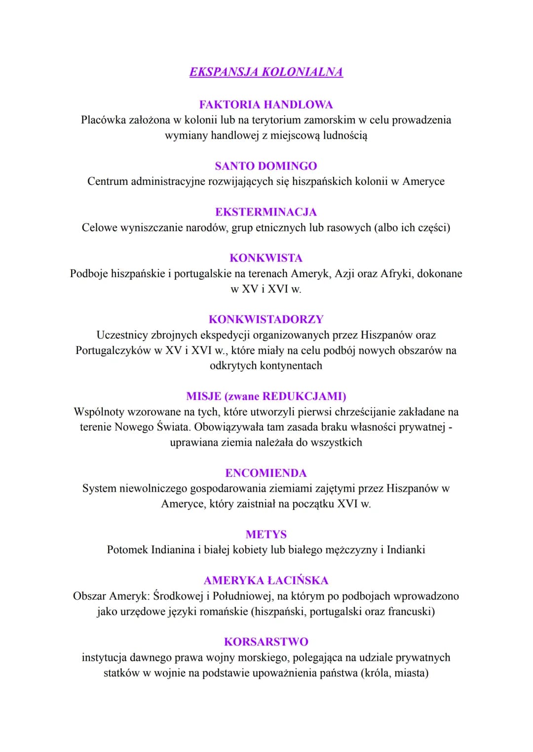 DATY

XIV-XV w. | RENESANS (odrodzenie) zapoczątkowany we Włoszech
---|---
1450 r. | Wynalezienie ruchomej czcionki przez Jana Gutenberga
14