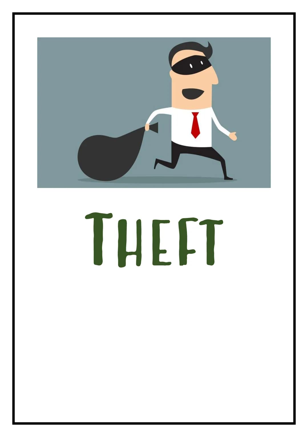 THEFT # Definition:

Theft is defined under s1(1) of the Theft Act : "A person is guilty of theft if he dishonestly
(s2), appropriates (s3),