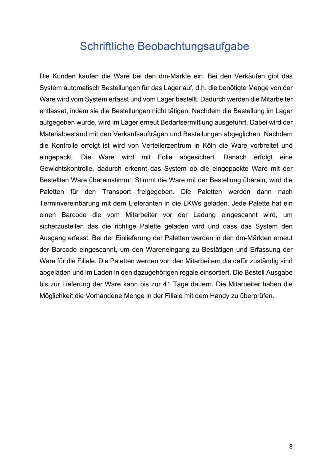Konrad-Klepping Berufskolleg
Geschwister-Scholl-Straße 1
Tel: 02315023166
KB
44135 Dortmund

# Praktikumsbericht

Schülerpraktikum im dm-dro