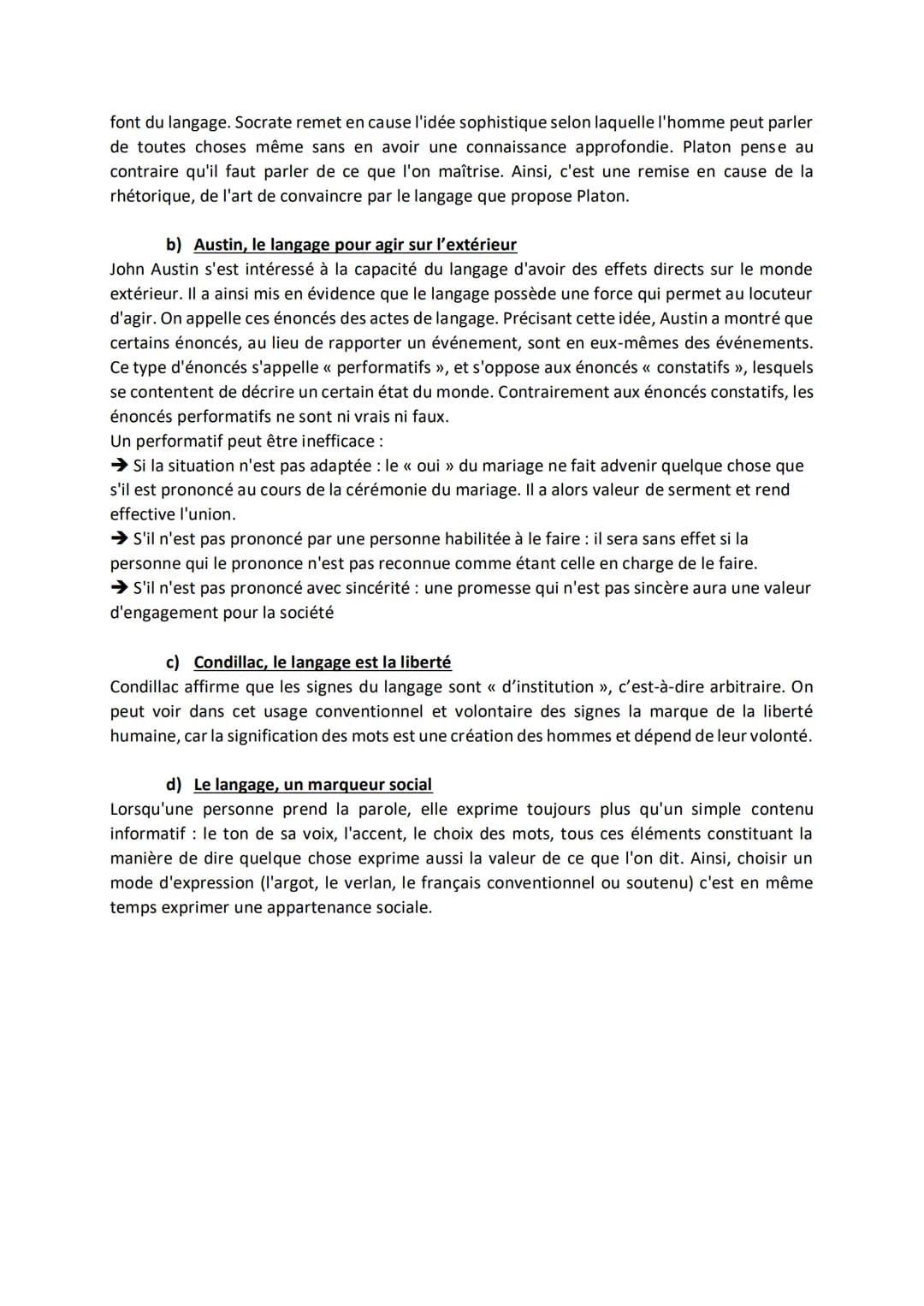 Repères à Maitriser :

Objectif/Subjectif

Genre/Espèce/Individu

Intuitif/Discursif

Ressemblance/Analogie

CHAPITRE 8: LE LANGAGE

1) Le l