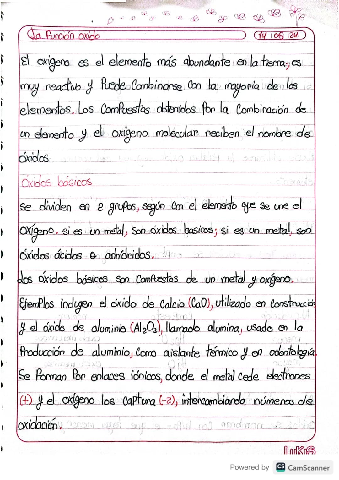# da Función oxido

14 106 124

i El oxigeno es el elemento más abundante en la tierra, es

i
;
i
muy reactivo y Puede Combinarse con la may